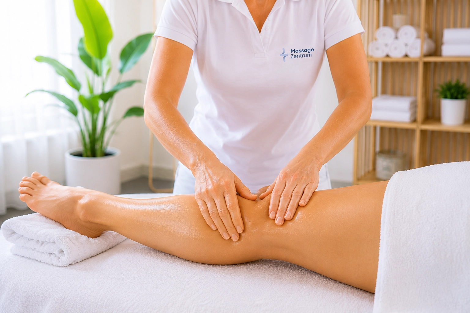 Leichte, rhythmische Entstauung bei Schwellungen – Massage Zentrum Lenzburg